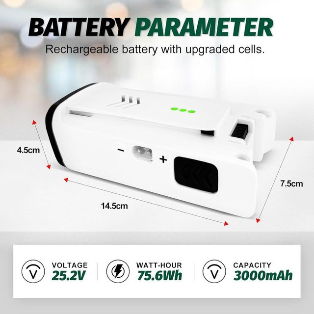 PWRTANK BATERÍA 25.2V 3000mAh KÄRCHER VC6 VC7