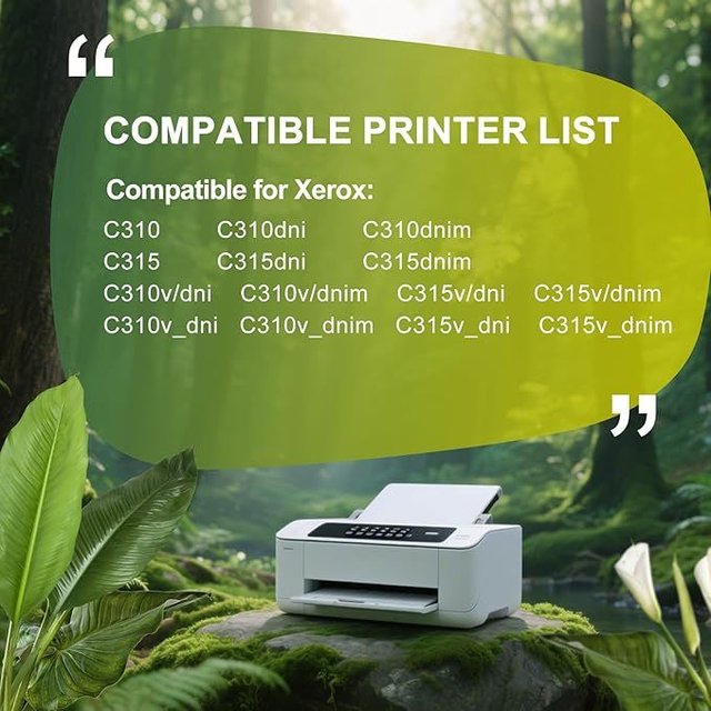 MEGOFFICE C310 C315 5x Toner Xerox 006R04356