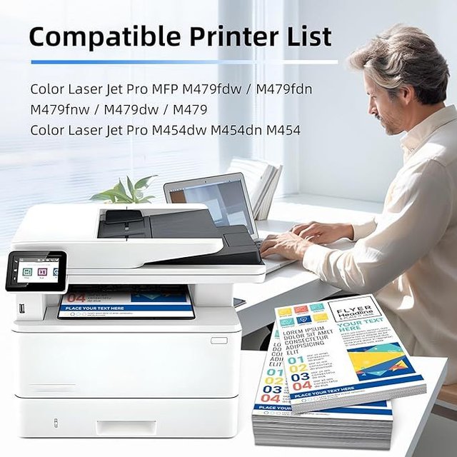 M4U SM4Y 4x tóner 415X HP MFP M479fdw M479fnw