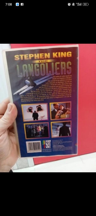 VHS Los Langoliers Stephen King Terror Suspense