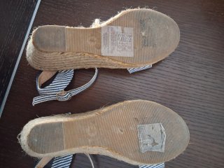 Sandalias cuña Primark Talla 38