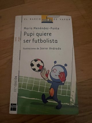 Libro: Pupi quiere ser futbolista