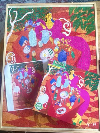 Set Puzzle 1000 pezzi Eeboo