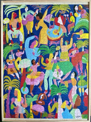 Set Puzzle 1000 pezzi Eeboo
