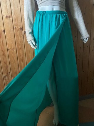Gonna lunga Zara verde
