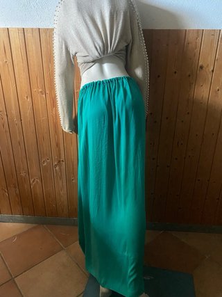 Gonna lunga Zara verde