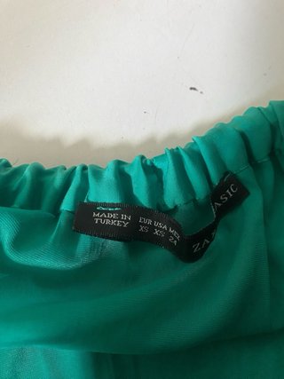 Gonna lunga Zara verde