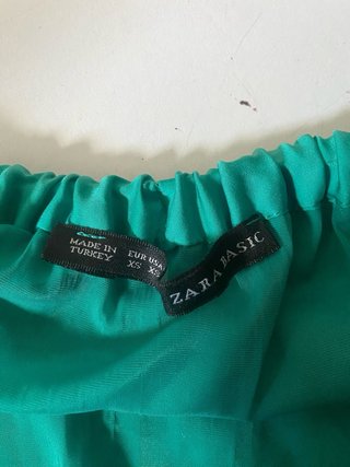 Gonna lunga Zara verde