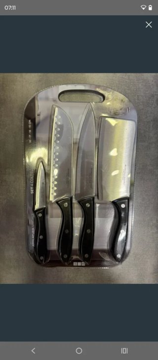 Set 4 coltelli