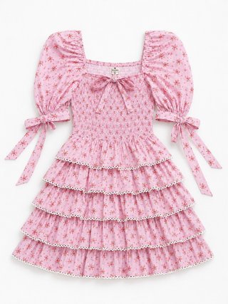 Vestido Mini Rose T Nuevo con Etiqueta T. Xs