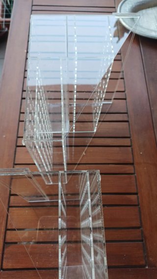 Espositore per penne in plexiglass
