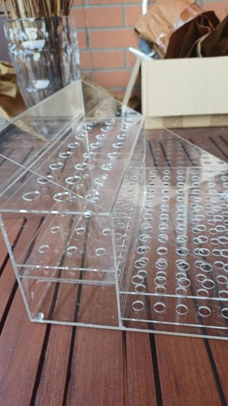Espositore per penne in plexiglass
