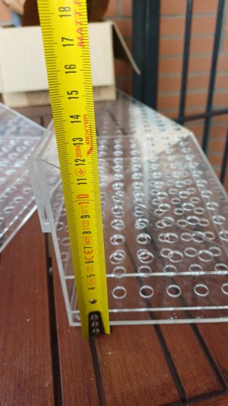 Espositore per penne in plexiglass