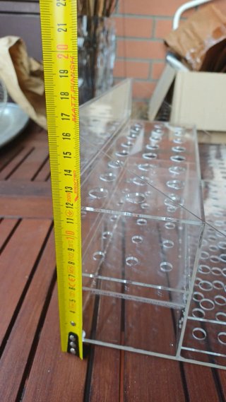 Espositore per penne in plexiglass