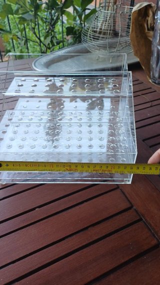 Espositore per penne in plexiglass