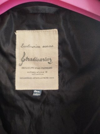 Chaleco Stradivarius Negro