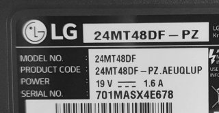 TV 24" LG LED IPS
