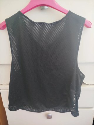 Camiseta tirantes Nike Brasil negra