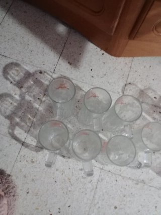 Bicchieri di birra in vetro 1€ unità