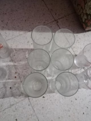 Bicchieri di birra in vetro 1€ unità