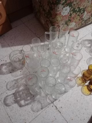 Bicchieri di birra in vetro 1€ unità