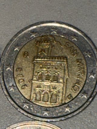6 Monedas 2 Euros Monaco,San Marino,Francia