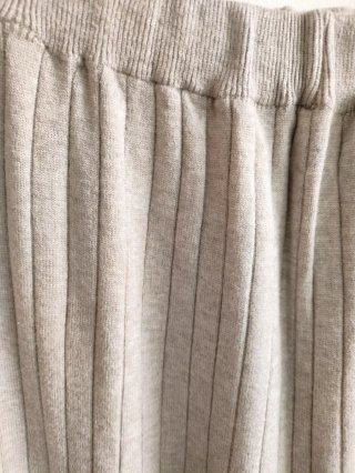 Pantalón punto mujer T/50-54 Beige