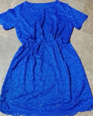 Vestido Mujer Blonda Talla 46