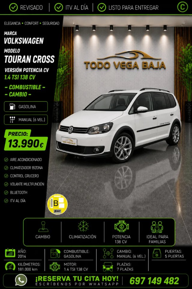 COCHES DE 8000 A 15000