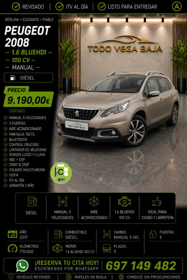 COCHES DE 8000 A 15000