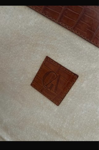 Pochette Grande Giorgio Armani Marrone