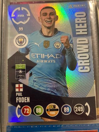 Cromo Panini FIFA Phil Foden 99