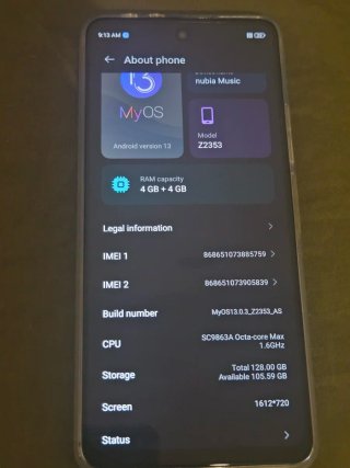 Nubia Music Smartphone