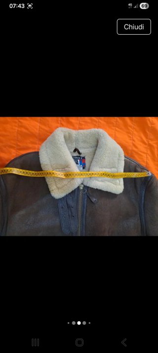 Montone Schott B-3 Tg 50