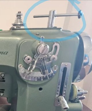 Máquina de coser refrey transforma con mueble