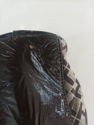 Borsetta Tommy Hilfiger monogram beige/marrone