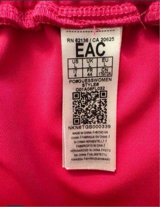 Pantalón chándal mujer rosa y blanco