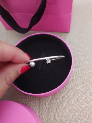 Pulsera Tous Plata y Perla
