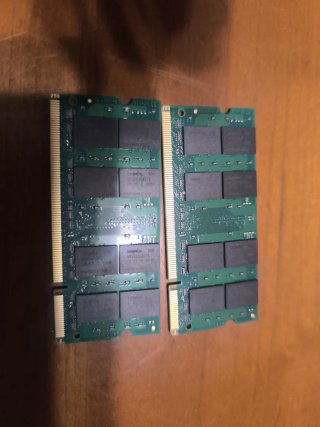 2x Royemai 2GB DDR2 SODIMM 667MHz PC2-5300S