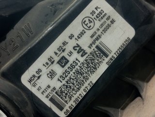 FARO IZQUIERDO OPEL MERIVA B 13253631