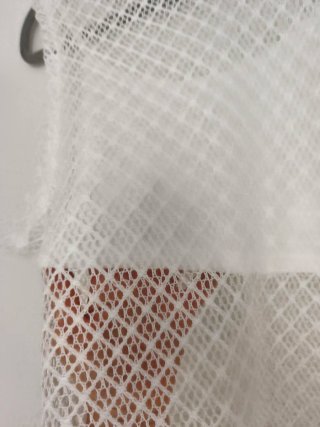 Top corto bianco