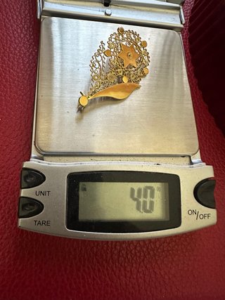 Spilla Filigrana Sarda Oro 18kt Stella
