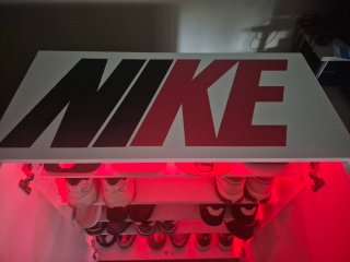 Mueble Zapatero LED Nike Jordan NBA
