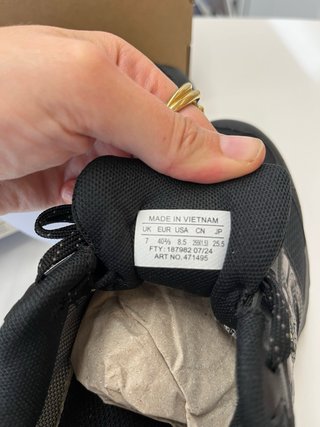 Zapatillas Salomon Gore-Tex Negras/Grises