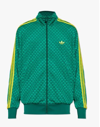 Chaqueta Adidas verde y amarilla