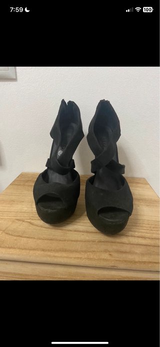 Sandalias de tacón con plataforma