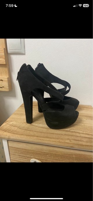 Sandalias de tacón con plataforma