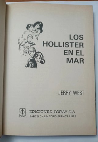 Libro Los Hollister en el mar (1987)