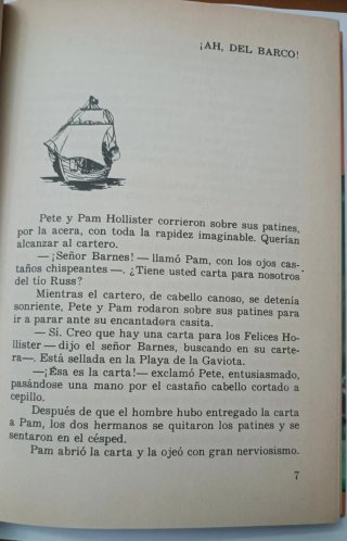 Libro Los Hollister en el mar (1987)