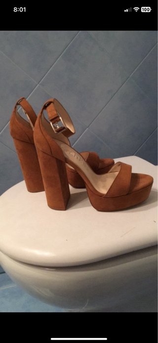 Sandalias de tacón con plataforma